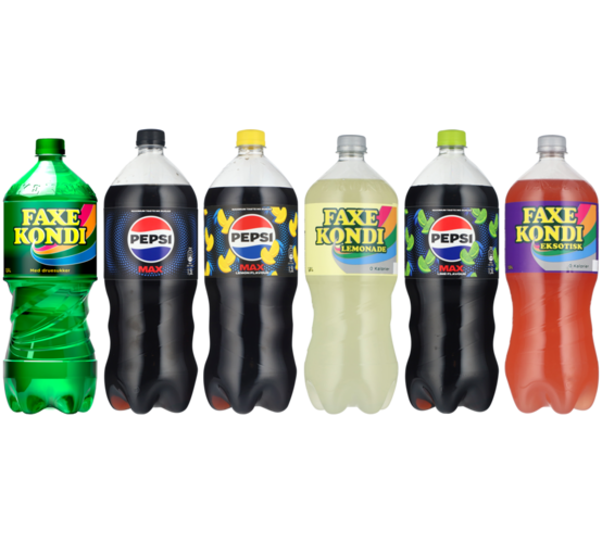 Flere varianter. 150 cl. Literpris 6,67 + pant. Frit valg.