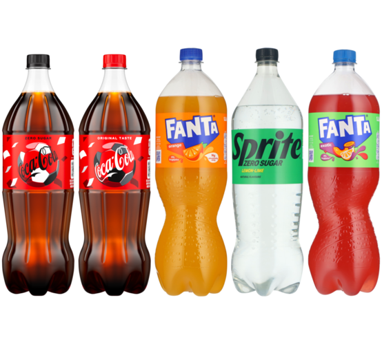 Flere varianter. 150 cl. Literpris 7,33 + pant. Frit valg.