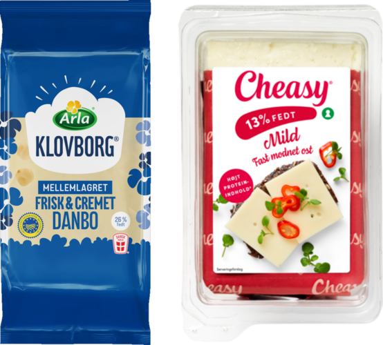 Min. 495 g. Kg-pris maks. 90,91. Frit valg.
