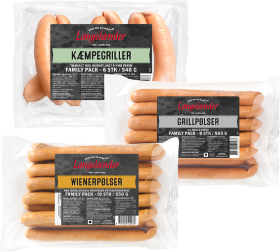 540-560 g. Kg-pris maks. 64,81. Frit valg.
