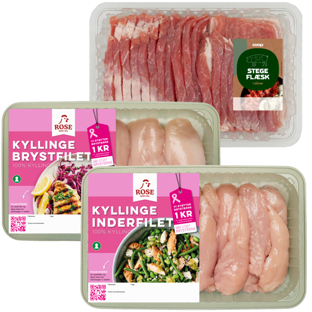 Coop stegeflæsk i skiver